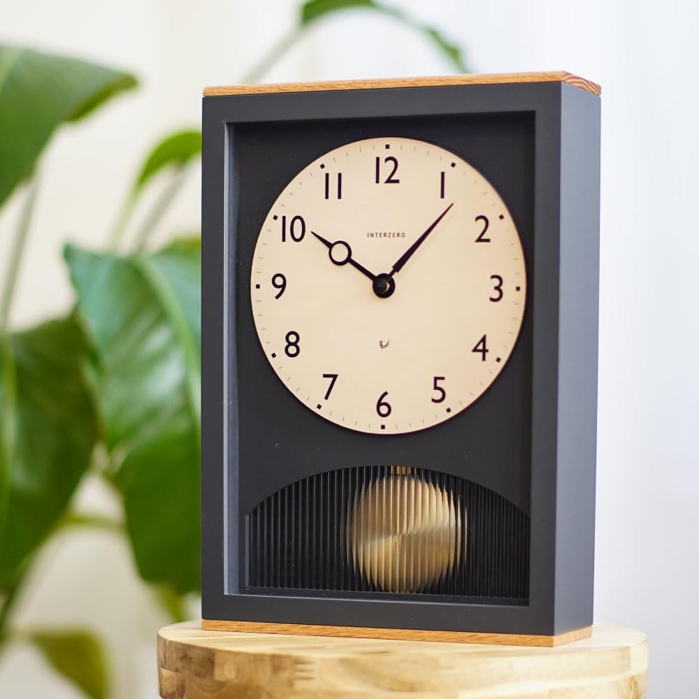 ポーちゃん　CHAMBRE Wall Clock Chambre】Wooden wall clock made by Japanese craftsmen