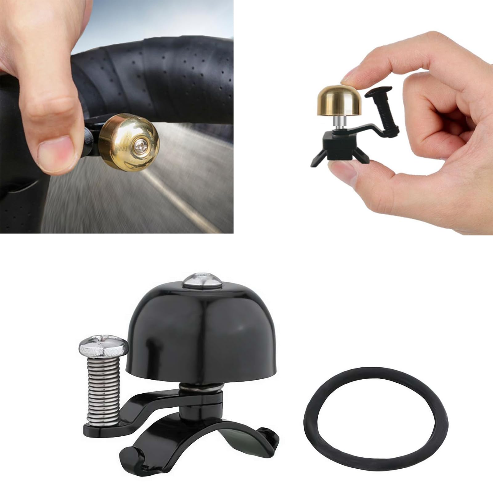 Campanello Per Bici A Forma Di Coccinella - Suono Forte E Chiaro, Design Carino Per Bambini - Foto 2