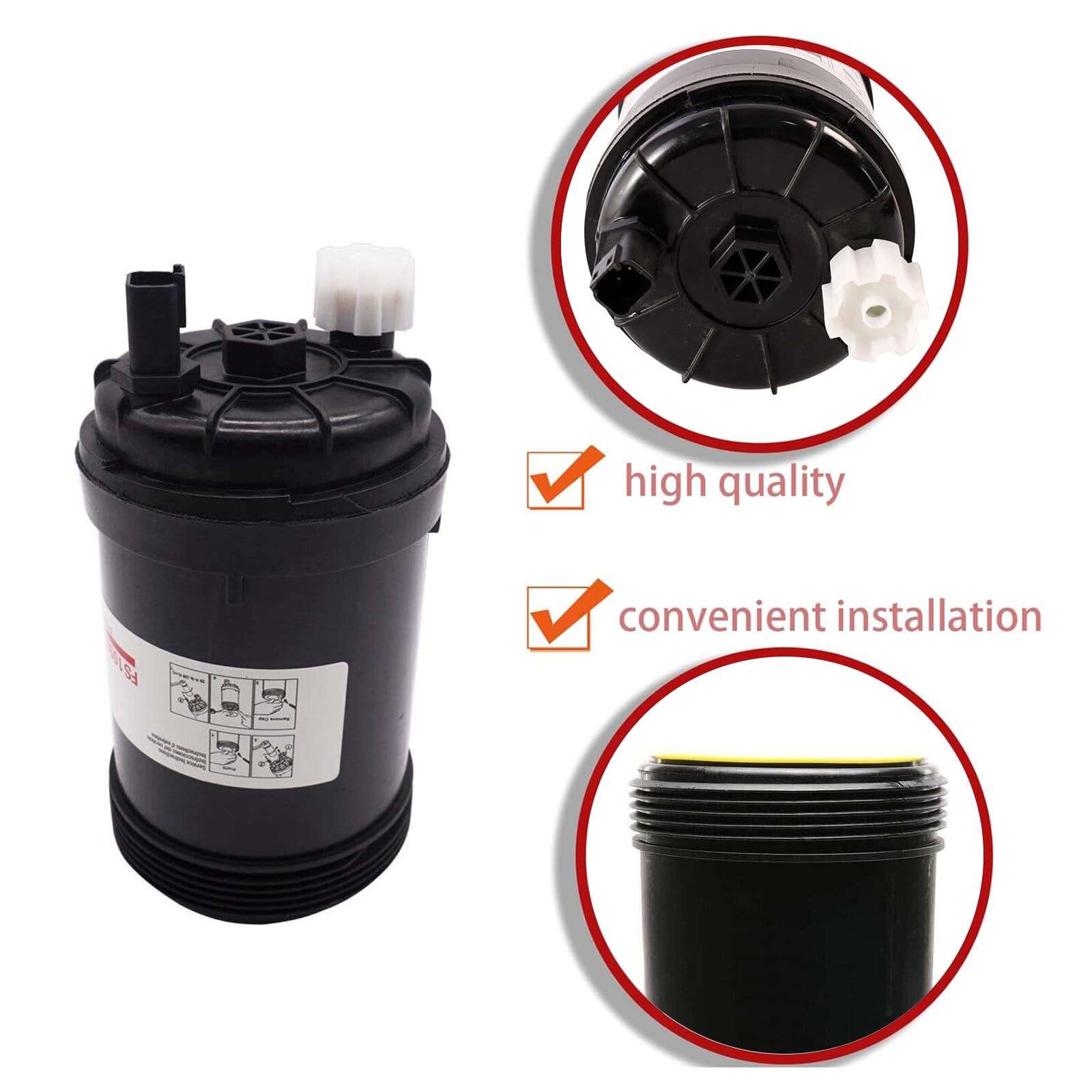 Cummins Fuel Filter Fuel Filter Assembly For 2007-2018 Dodge Ram 2500 ...