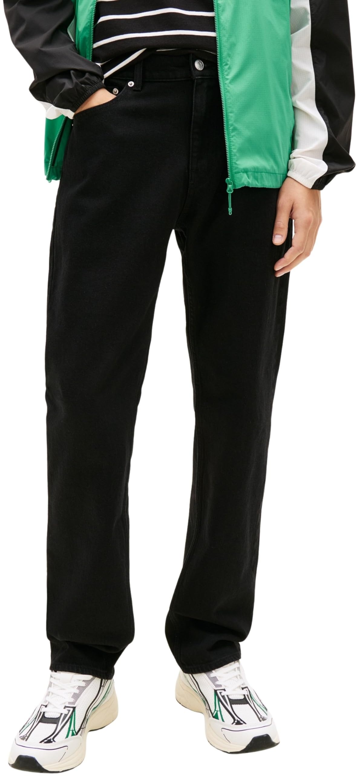 Tommy Jeans Men's Black Ryan Slim Staight Leg Jeans - 32/32