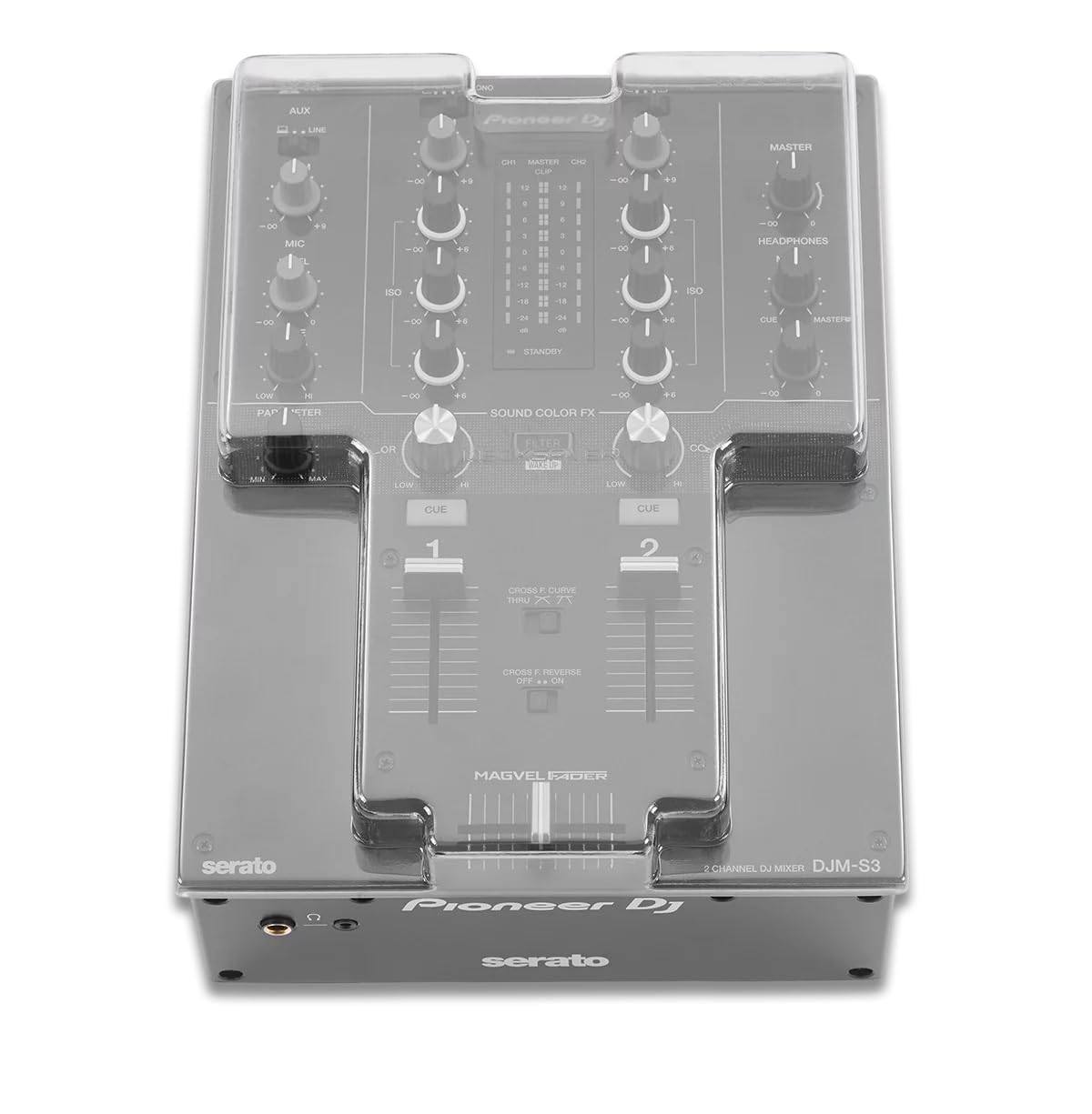 Decksaver Pioneer DJM-S3 Cover - Housse pour équipement DJ