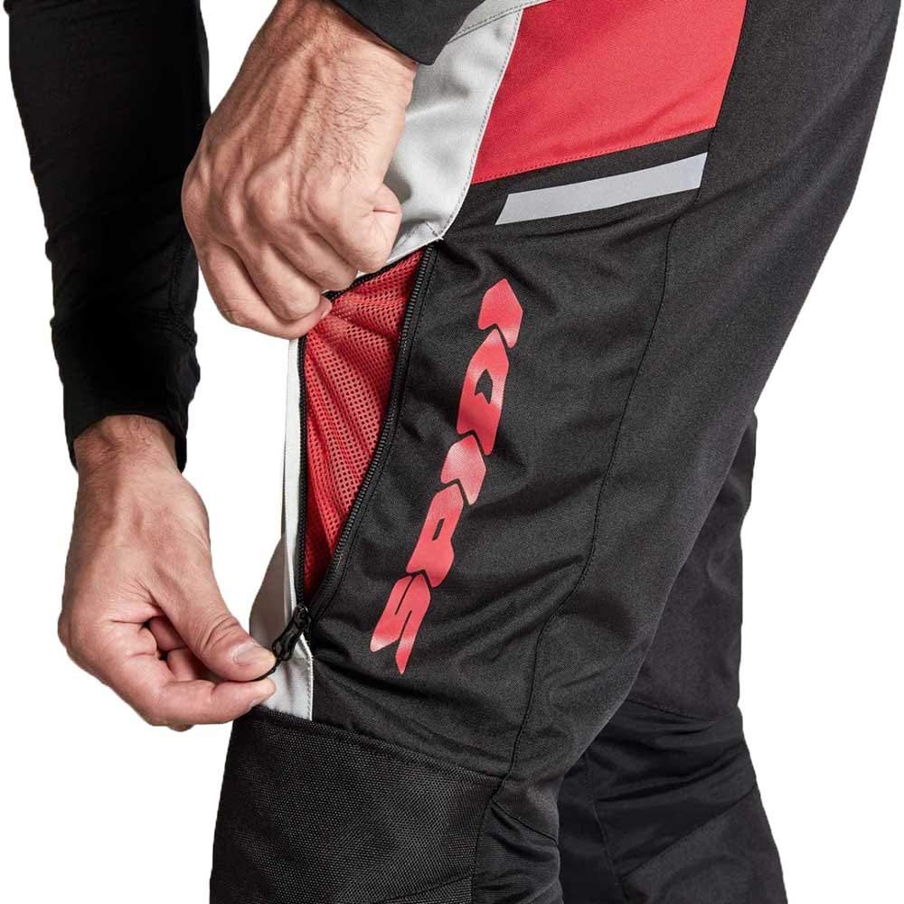 SPIDI Voyager H2Out Pantalone Moto Textil (Gray/Black,M)