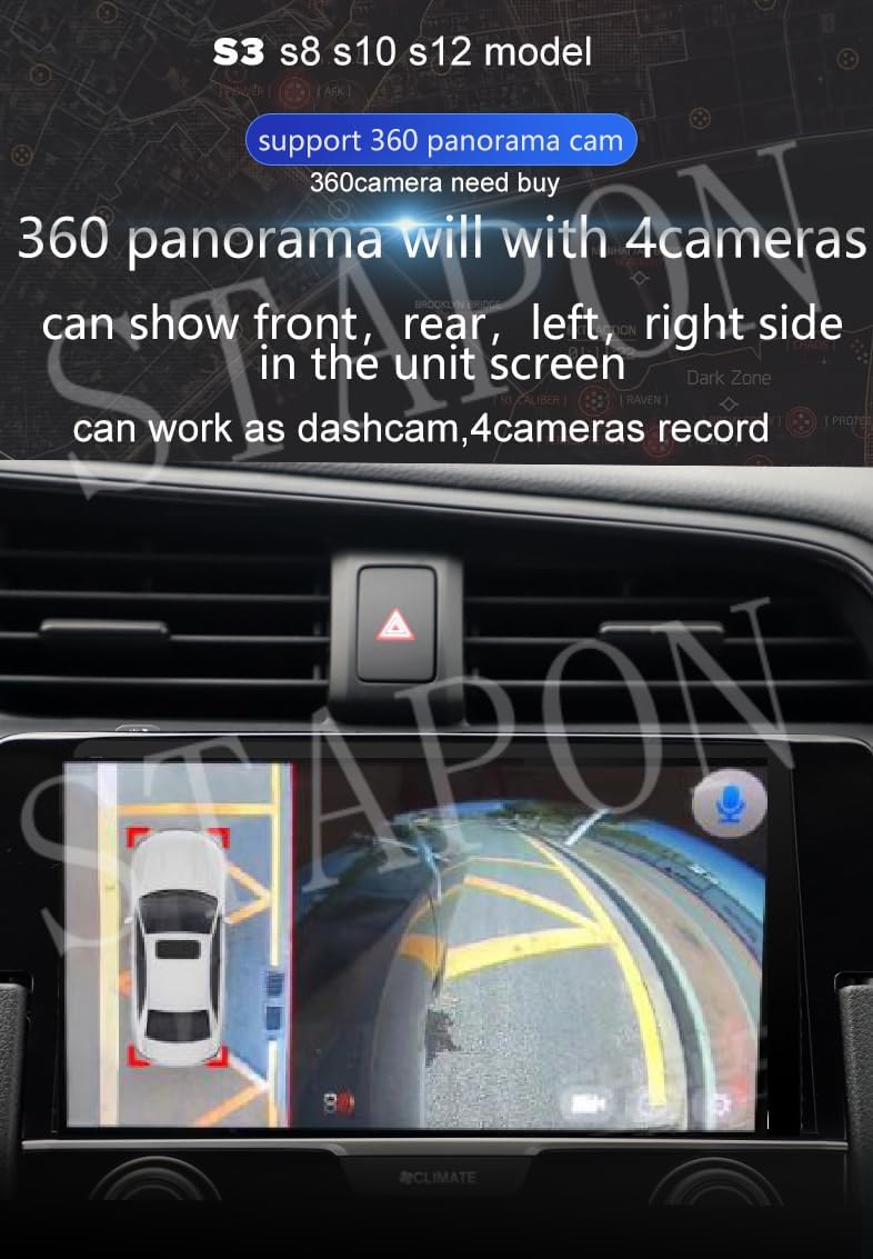 STAPON 9inch for Escape 2001-2007 Radio headunit 64GB 128GB 256GB 4core 8core 360camera WiFi 4g 5g IPS QLED carplay Android auto am fm (s10 8+128g 8core 4g QLED dsp)