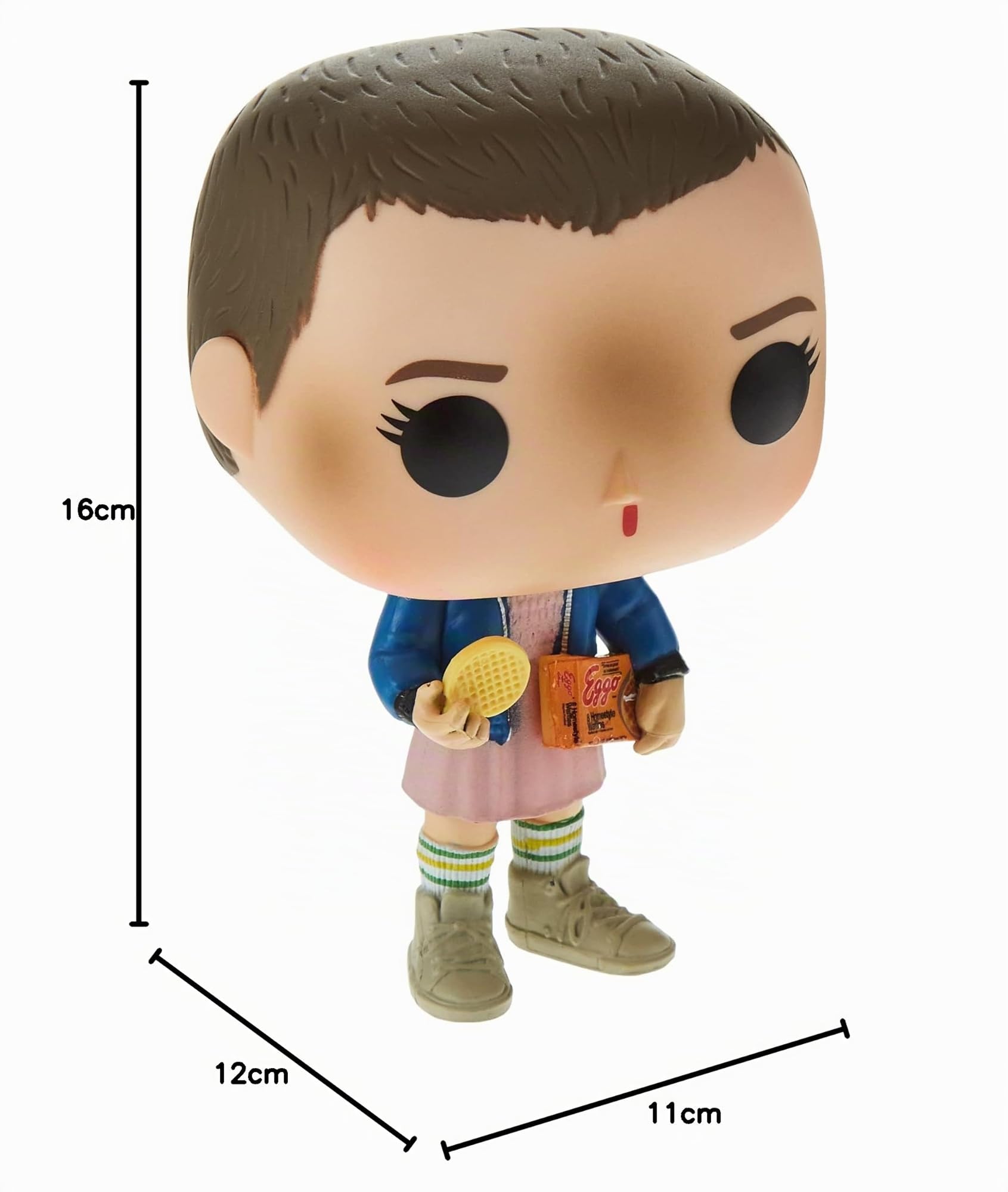 Funko POP! Netflix Stranger Things - Eleven (Eggos) (1 in 6 Chase Chance) | Gadget Ufficiale Fantascienza - Personaggio in Vinile da Collezione - Idea Regalo Compleanno per Fan e Collezionisti