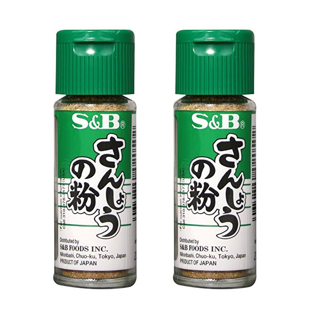 [2 paquetes] S&B - Sansho Sansyo Pimienta 12 gramos