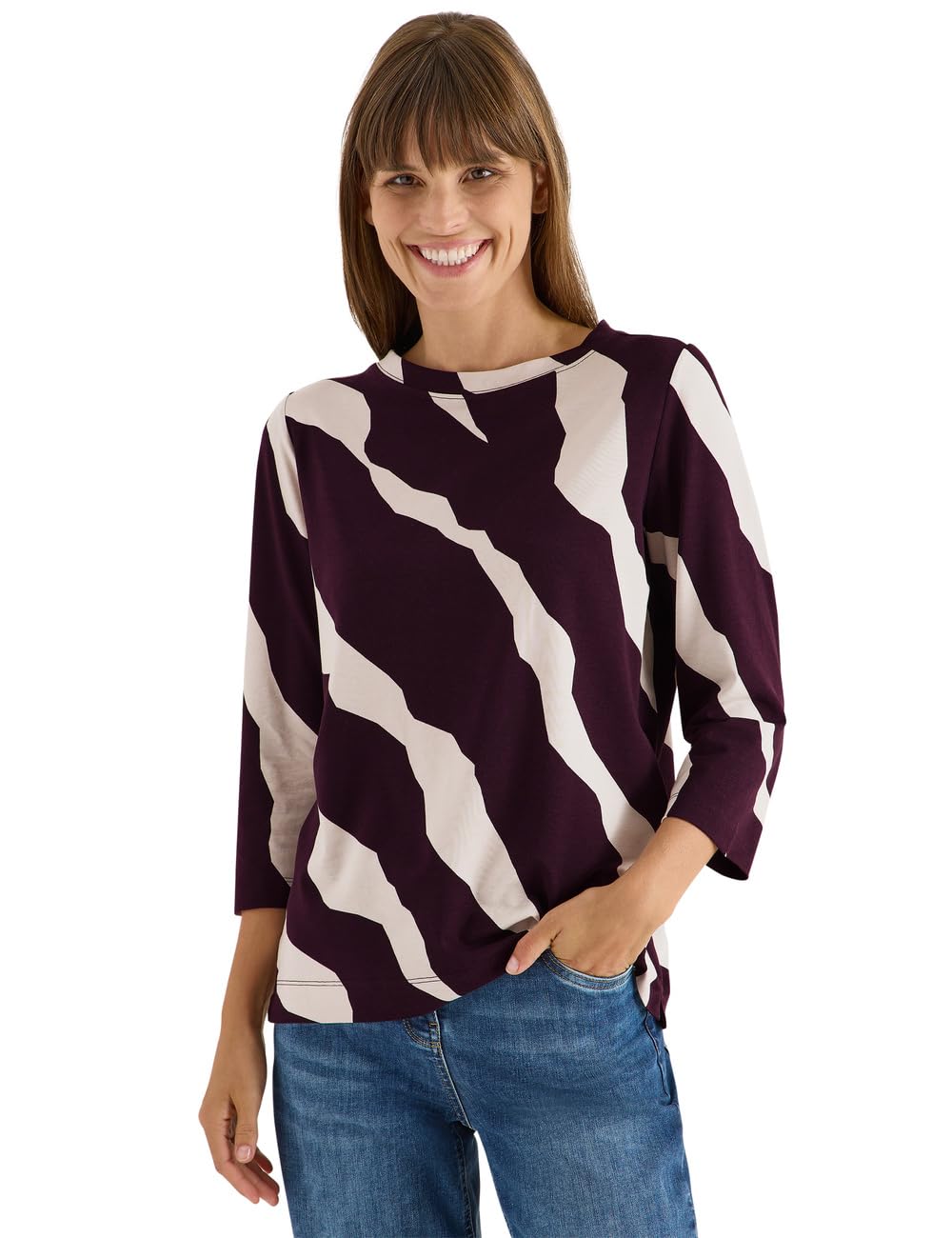 Damen Gemustertes Shirt