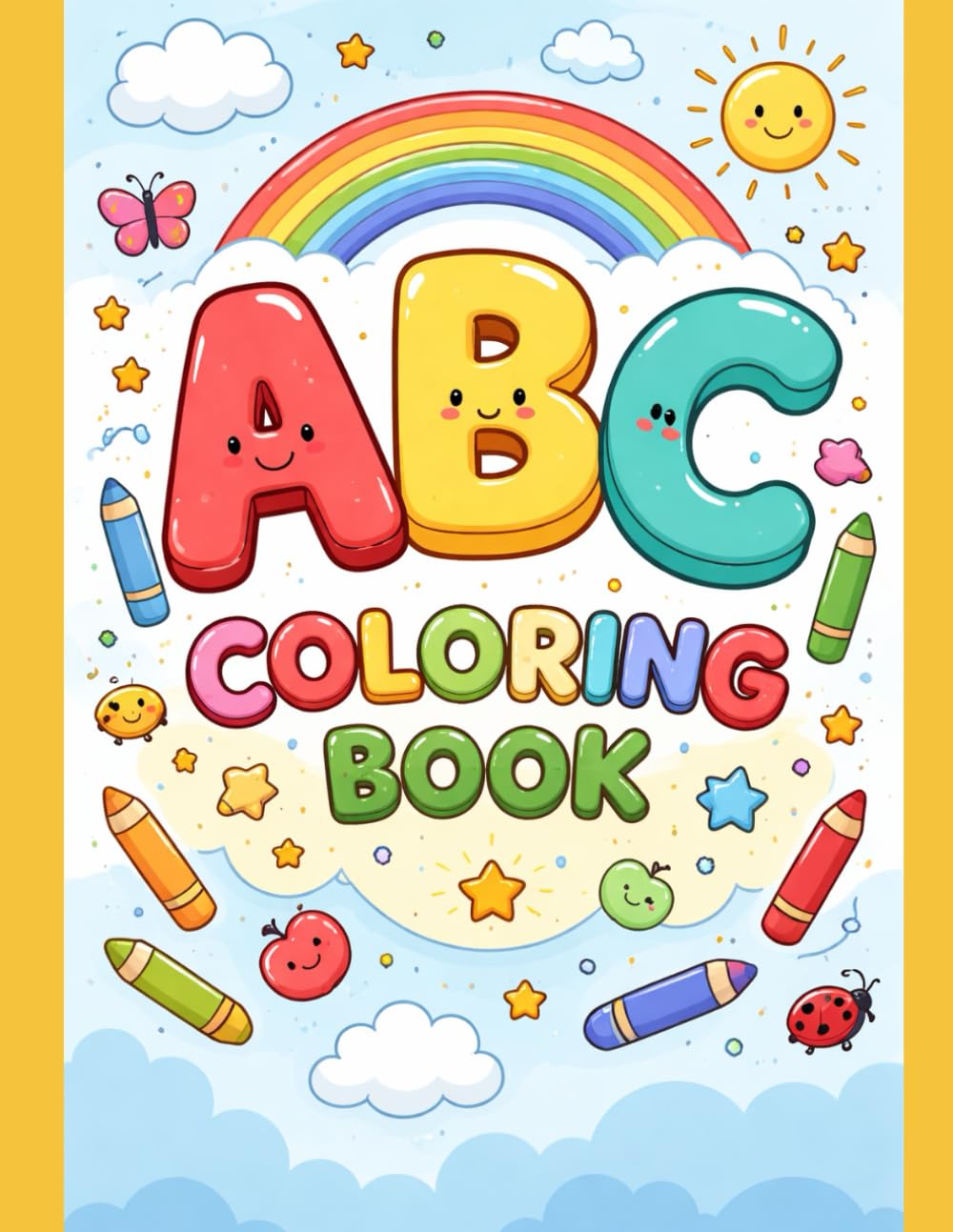Alphabet A-Z Coloring Book
