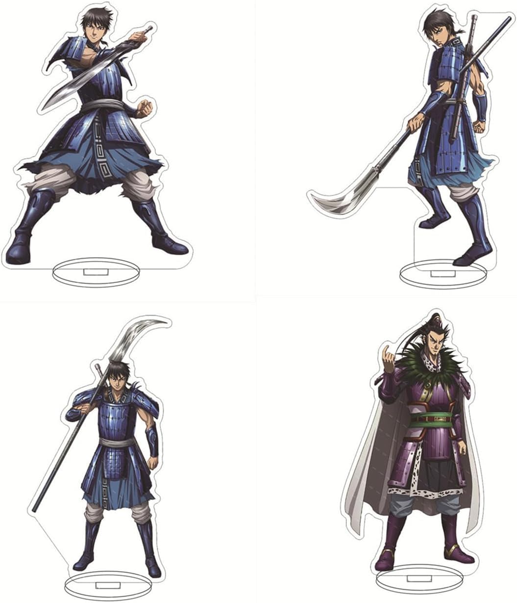 キングダム　アクリルスタンド3点セット　非売品 Amazon | キングダム 信 政 河了貂 羌瘣 アクリルスタンド アクスタ