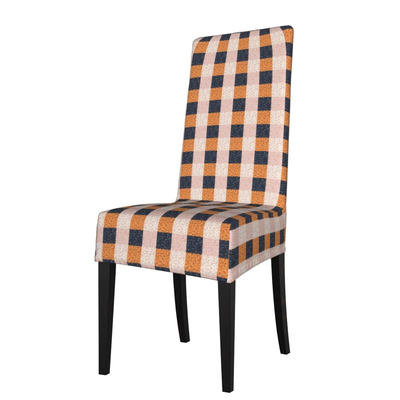 LKYMOH Seamless Vector Terrazzo Patterns, Chair Covers Stretch Chair Slipcovers for Dining Room, for Party Pet Protection Universal Fit Soft Polyester