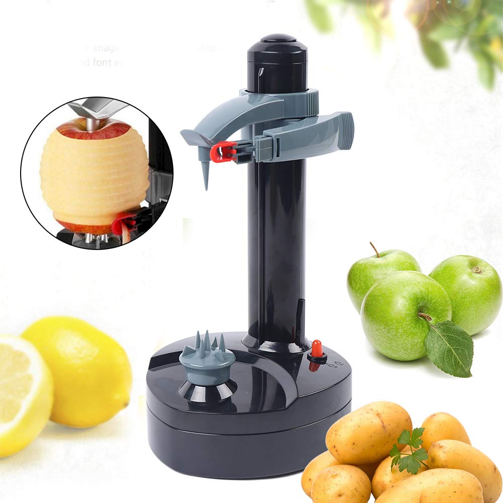 Electric Rotato Fruit Peeler Machine Stainless Steel Automatic Potato Apple Rotato Express Rapid Peeler BPA Free