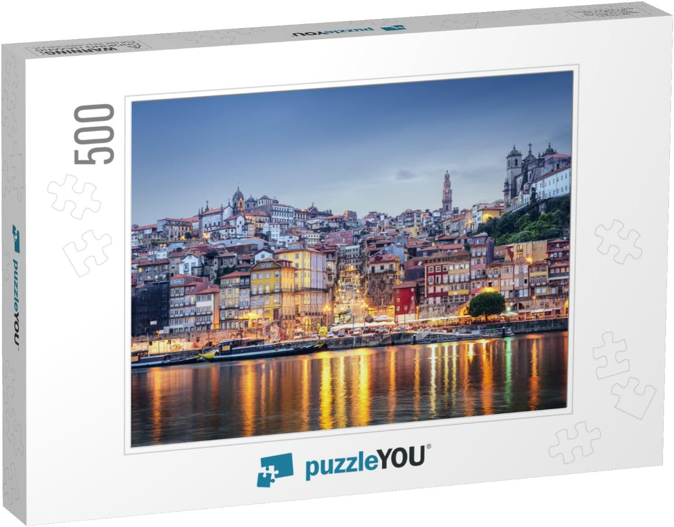 Porto, Portugal Cityscape Across The Douro River... Jigsaw
