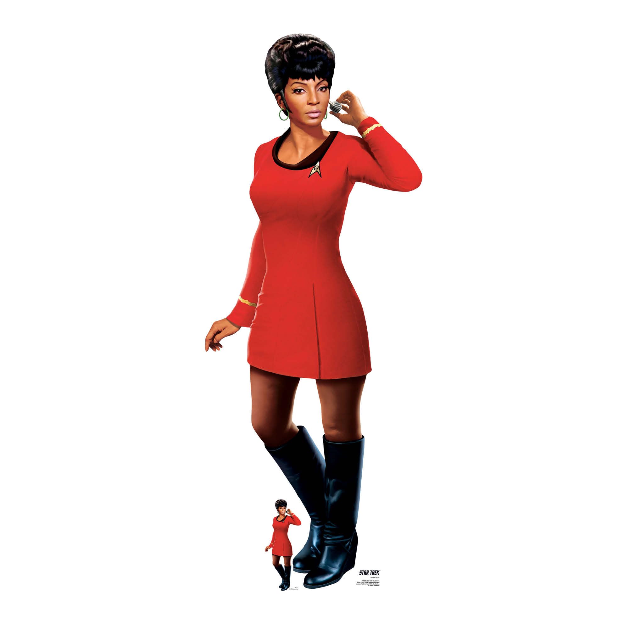 Star Cutouts Uhura Cardboard Cutout 5.5ft