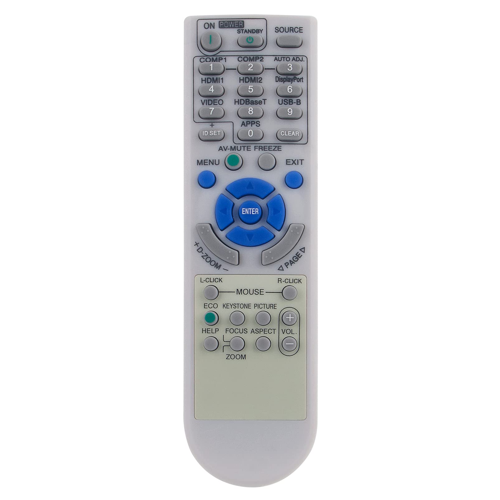 Télécommande RD-472E pour projecteur NEC P554U présentations nettes - 5