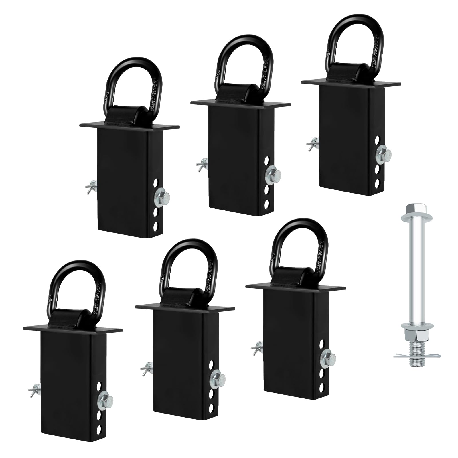 6 Packs Stake Pocket D Ring, Heavy Duty Trailer D - View #6