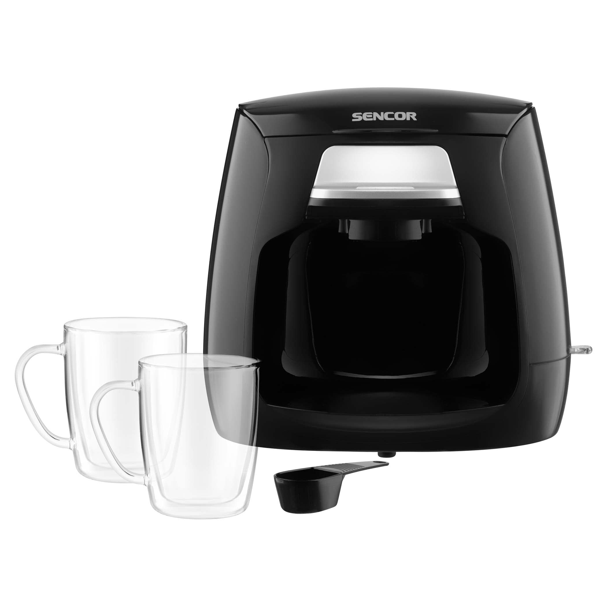 Ekspres do kawy, Pojemność 0,3 L, 500W, czarny