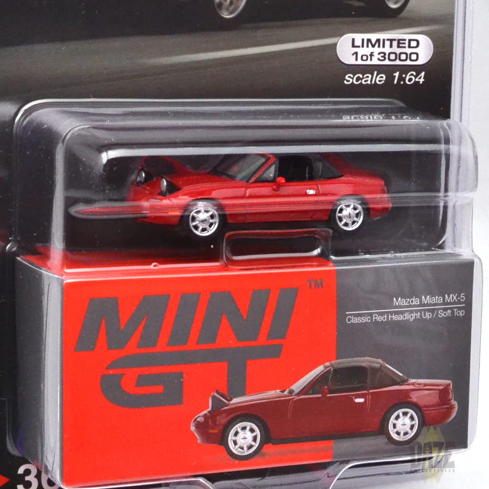 Amazon | MINI GT MiJo 限定 マツダ MX-5 (クラシック・レッド) ヘッド