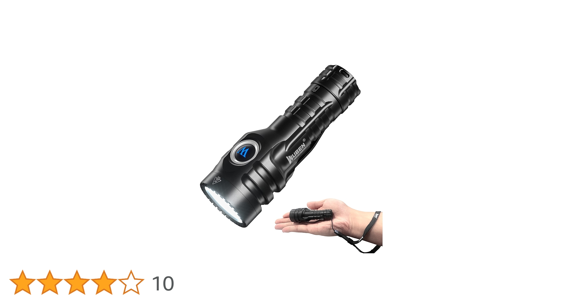 Amazon.co.jp: WUBEN(ウーベン) E6 ミニ懐中電灯 900ルーメン