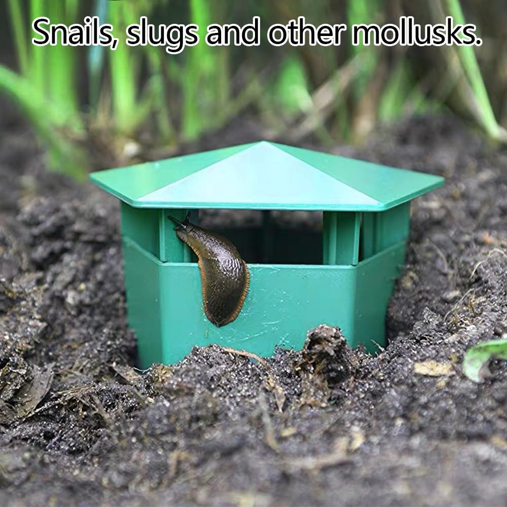 8 pièges Escargots Respectueux l'environnement,Attraper Les limaces,Pièges Limaces Escargots,Pièges à Escargots Bière Limace,Escargots Catcher,Piege Limace,Pièges Escargots