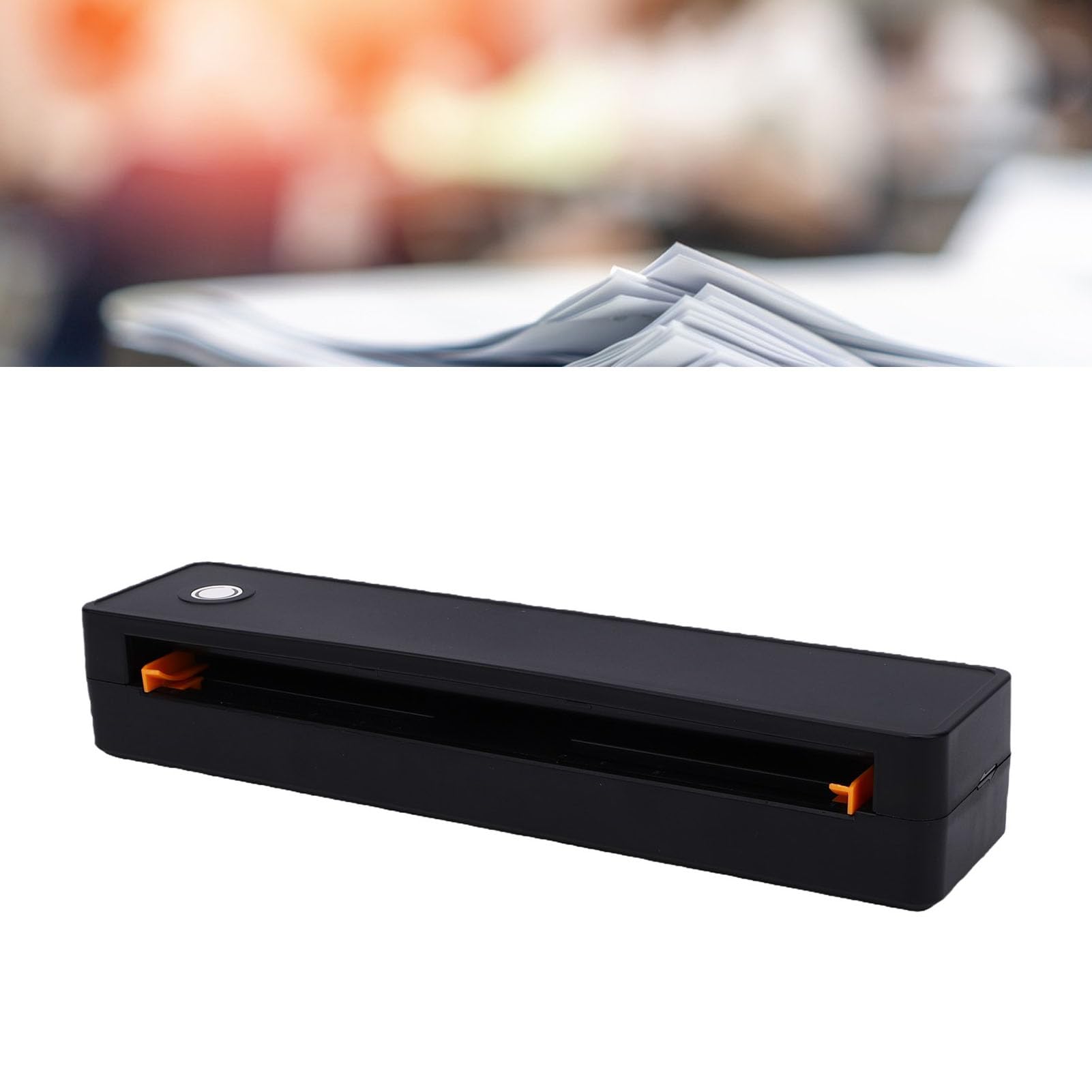 Fafeicy Impresora Térmica Portátil A4, Inalámbrica sin Tinta 1500mAh