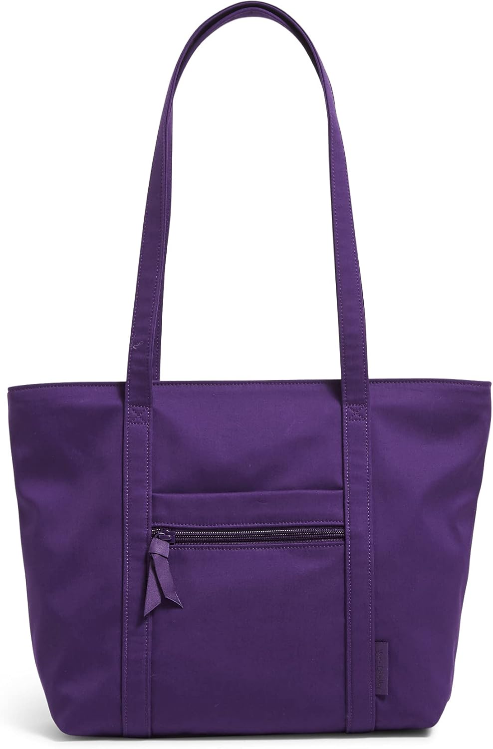 Vera Bradley Women's Small Vera Tote Bag Handbag, ElderberryRecycled