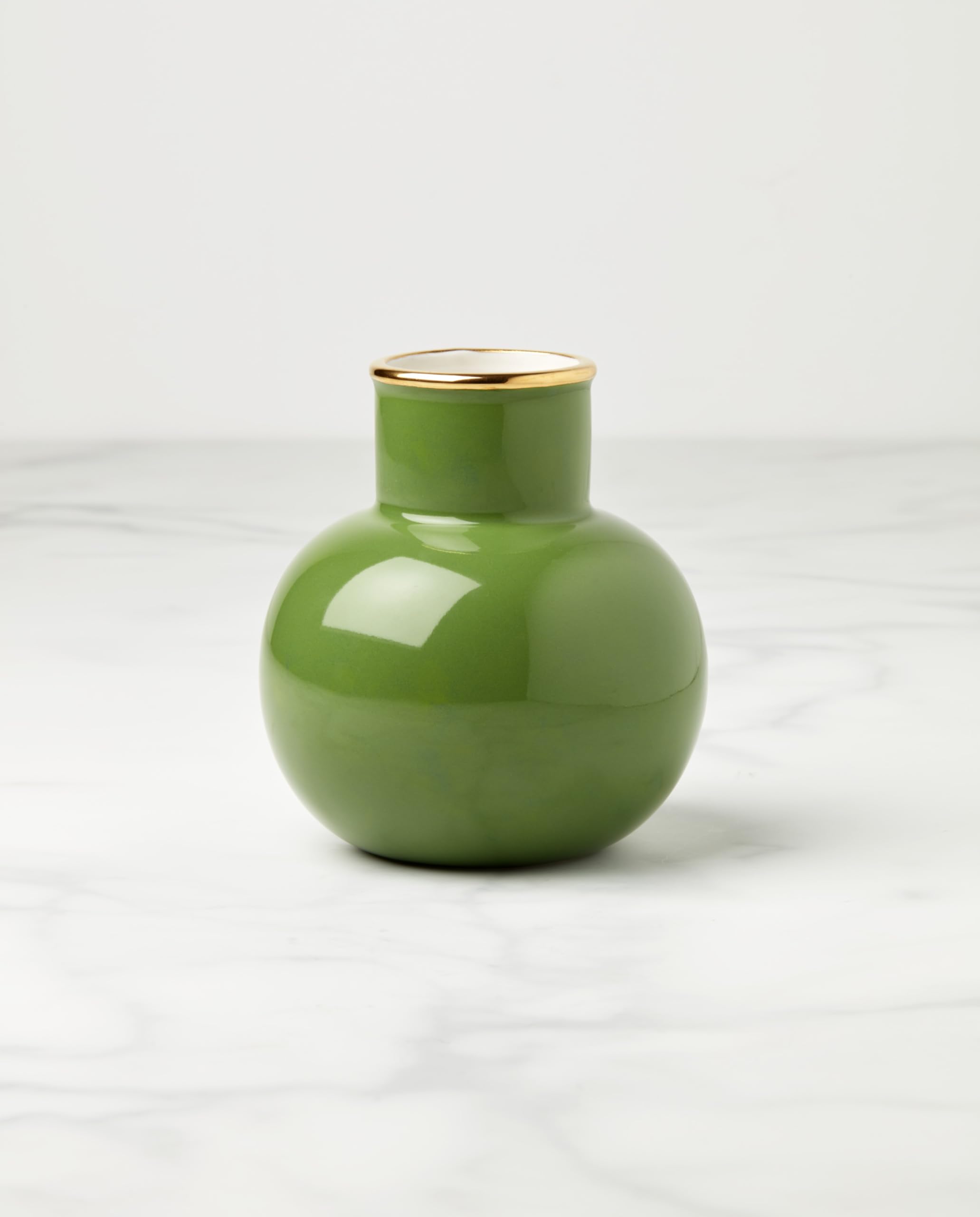 Kate Spade New York Green Make It Pop Small Vase, 0.68, 1 count - Image 2