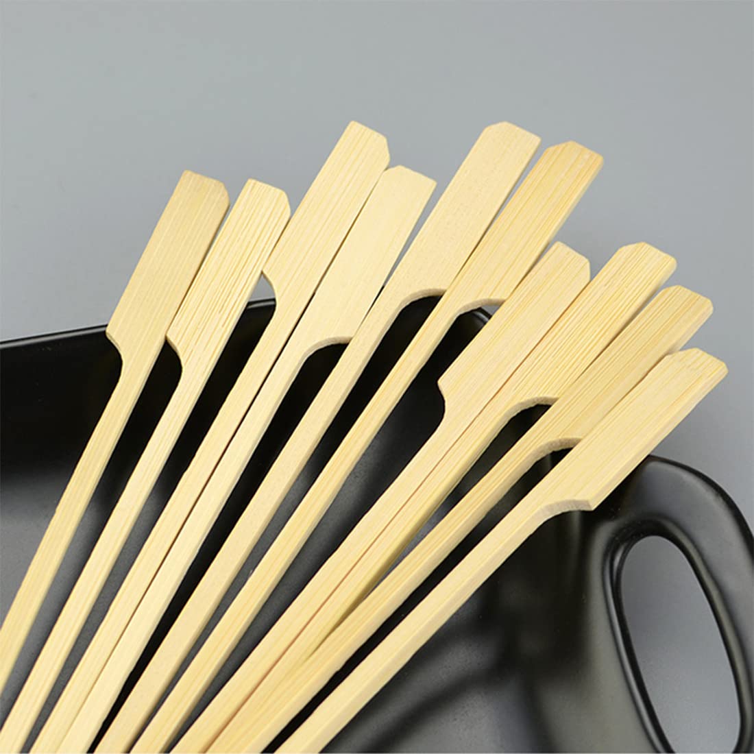 Pic Brochette Bois Pics à Brochettes Fackelmann - Lot De 100 - Bambou 9cm - Pour Amuse-Bouches, Apéritifs, Fruits Pic Aperitif