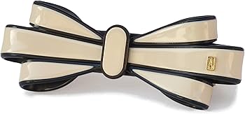 アレクサンドルドゥパリ　ツイード　リボン　バレッタ　新品　新品 ALEXANDRE DE PARIS アレクサンドル ドゥ パリ リボン バレッタ