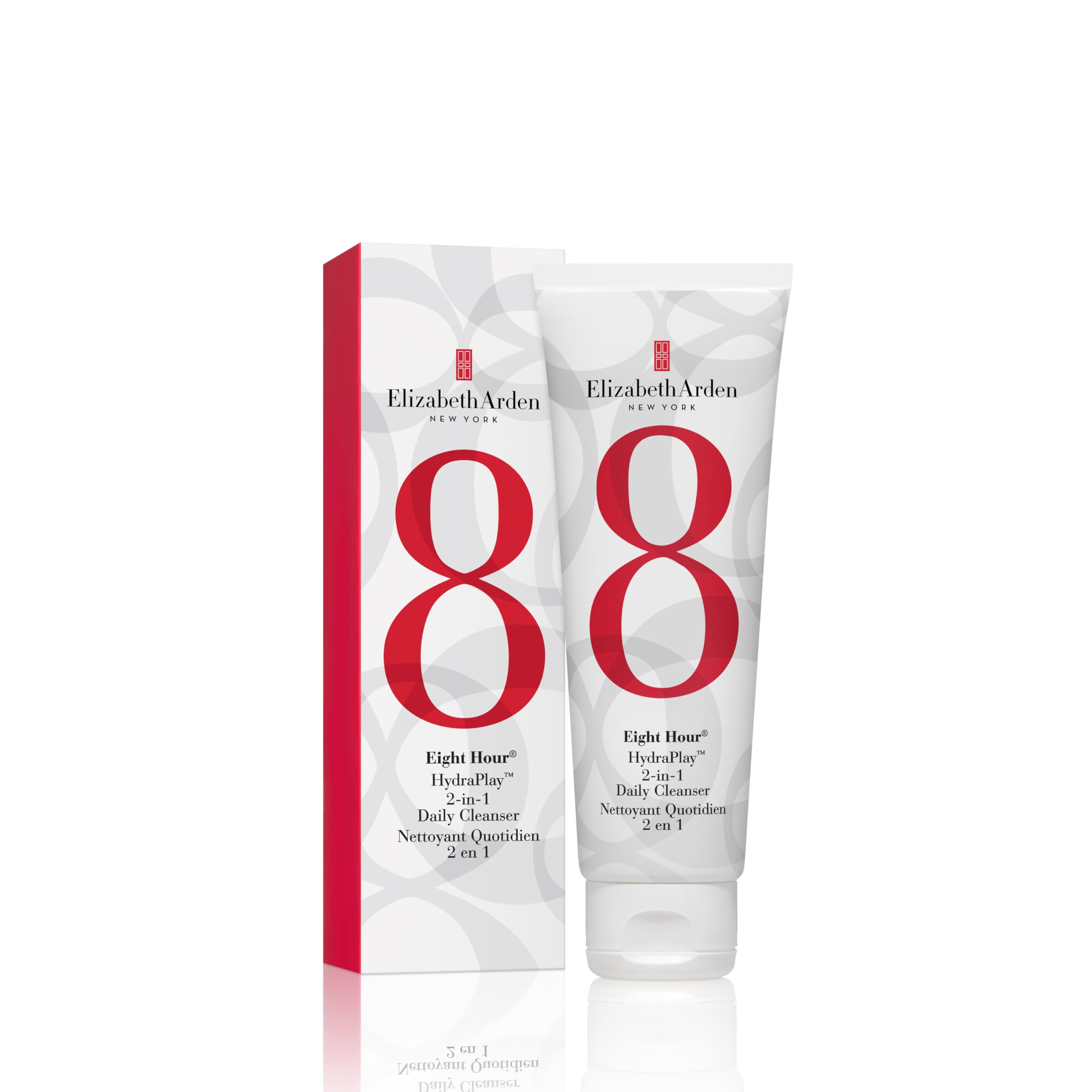Elizabeth Arden Eight Hour HydraPlay 2-in-1 Daily Cleanser, 125ml, Purifying, Pore-Refining - Image 2