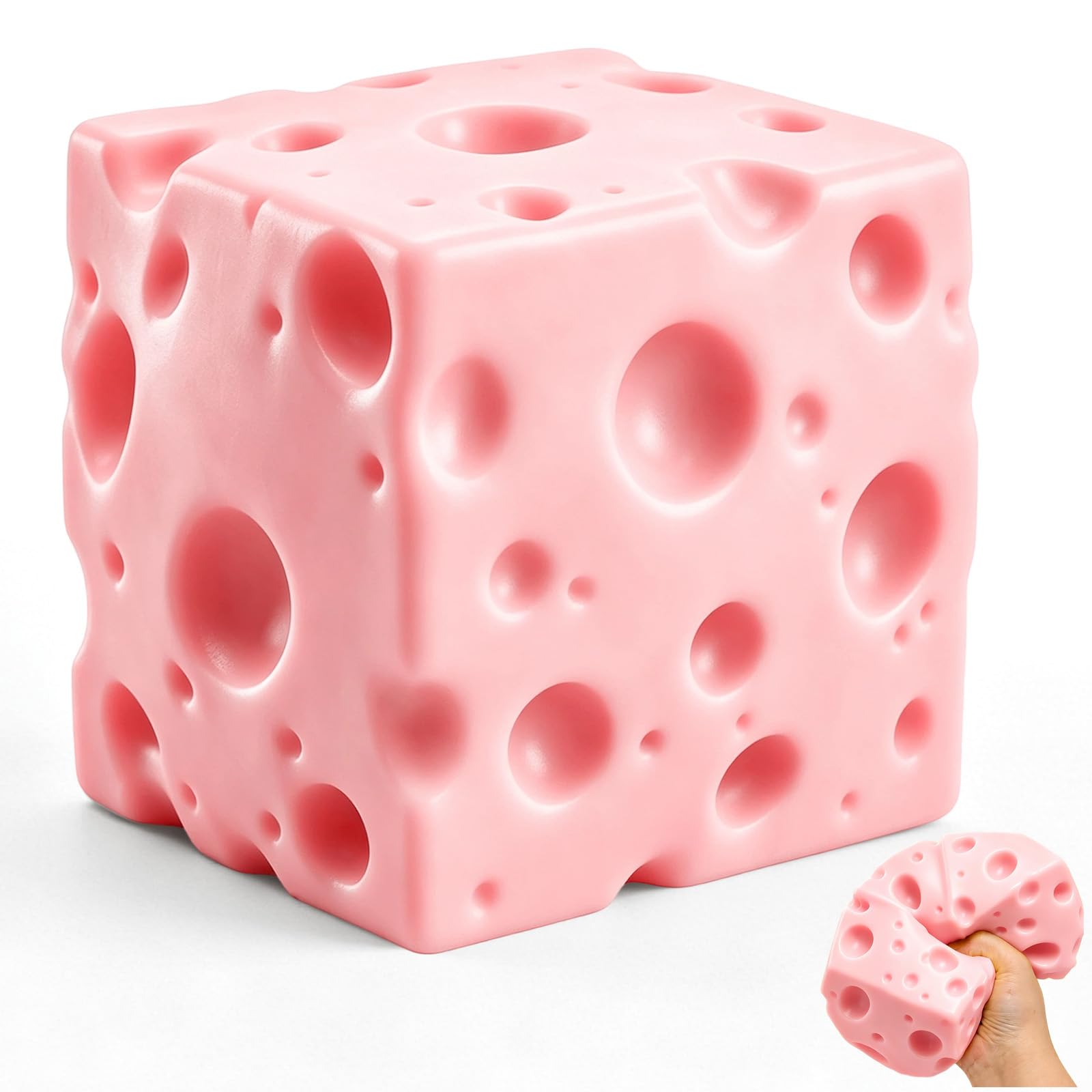 Cheese Squishy,10cm Big Cheese Squishy Stress Toys Slow Rising Squishies