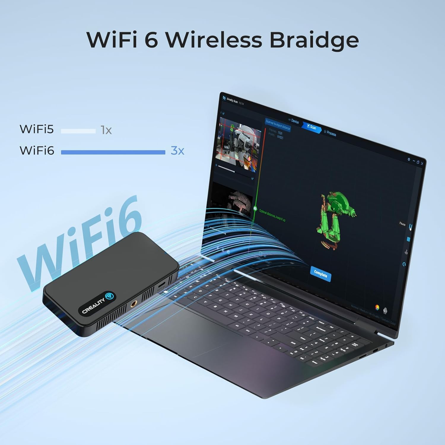 WOL3D Ferret PRO Advanced 3D Scanner Ultra-Precision Scanning | Portable & Compact Design | High-Resolution 3D Imaging | Perfect for Professional & Personal Use WOL3D Ferret PRO Advanced 3D Scanner Ultra-Precision Scanning | Portable & Compact Design | High-Resolution 3D Imaging | Perfect for Professional & Personal Use