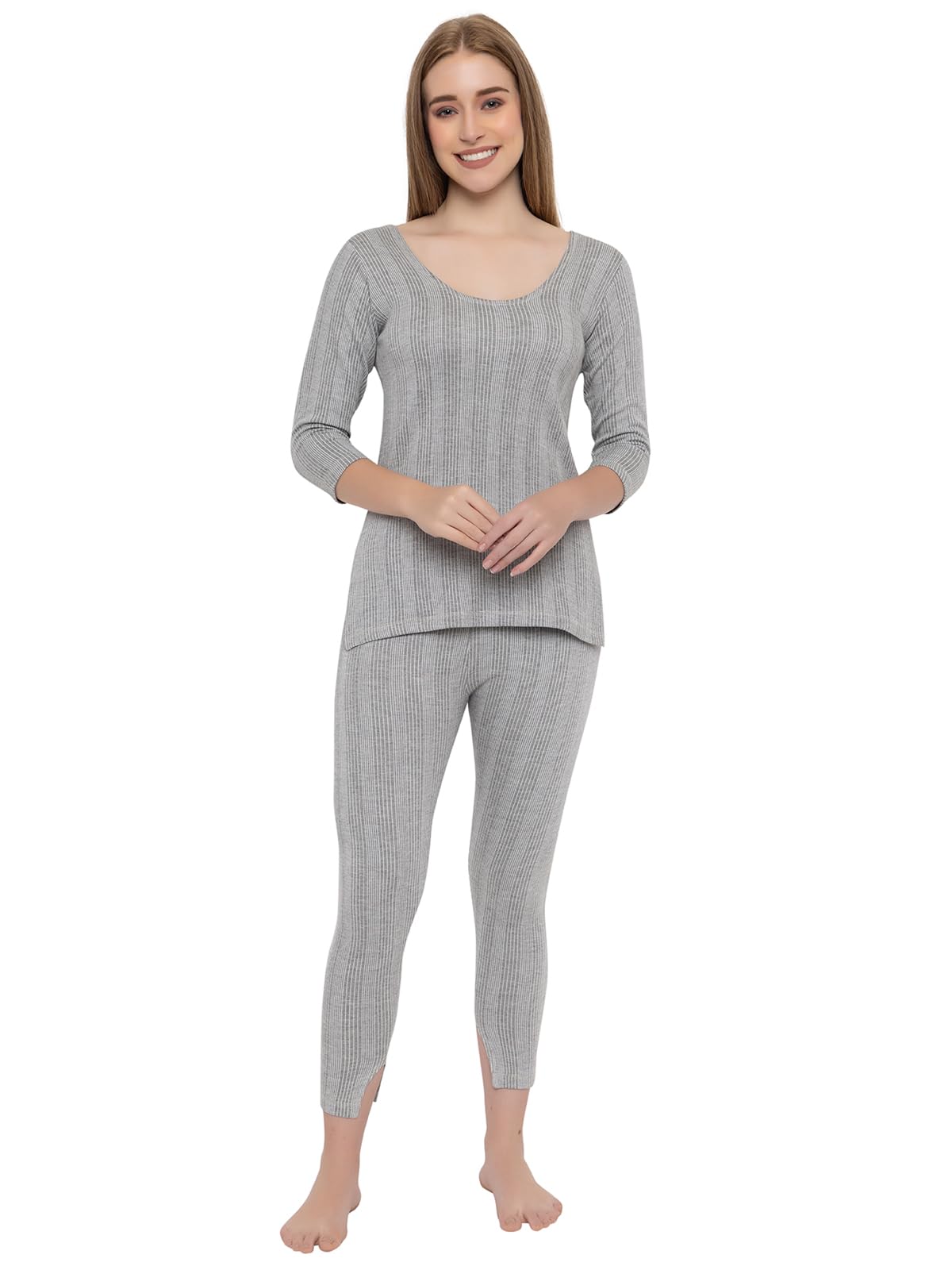 Women Thermal wear Set for Women | Women Thermal Set for Women Winter, Sleeveless Top & Bottom Set Women Thermal-image-47