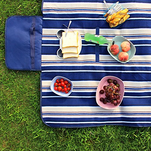 Sekey 200 x 200cm Coperta Picnic Impermeabile e