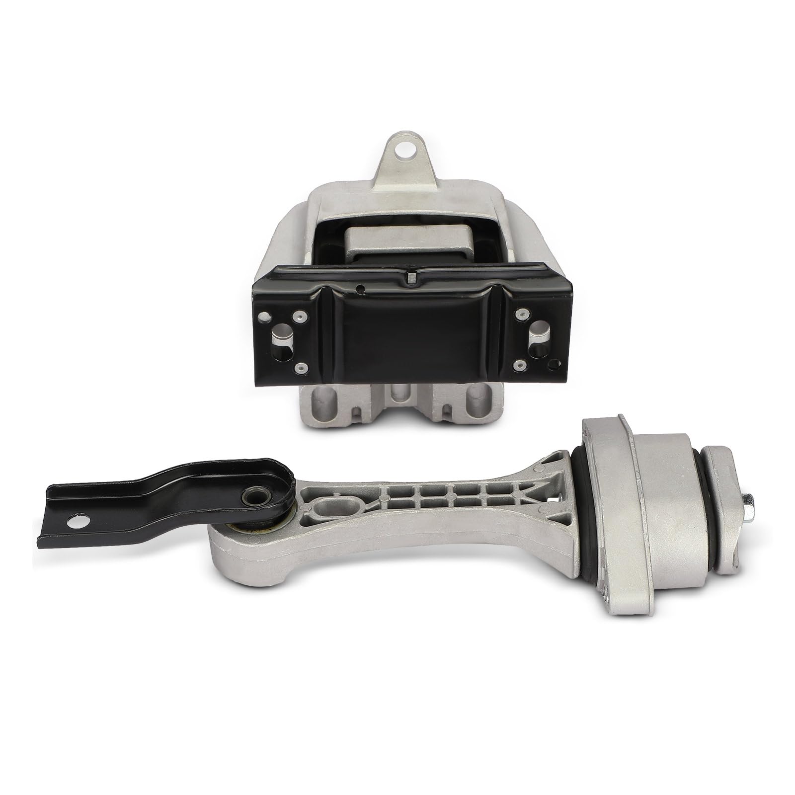 Frankberg 1x Motorlager Hinten + 1x Schaltgetriebe Getriebelager Kompatibel mit Golf IV 1J1 1.4L-2.3L 1997-2005 A3 8L1 1.6L 1.8L 1996-2003 Replace# 1J0199851AA