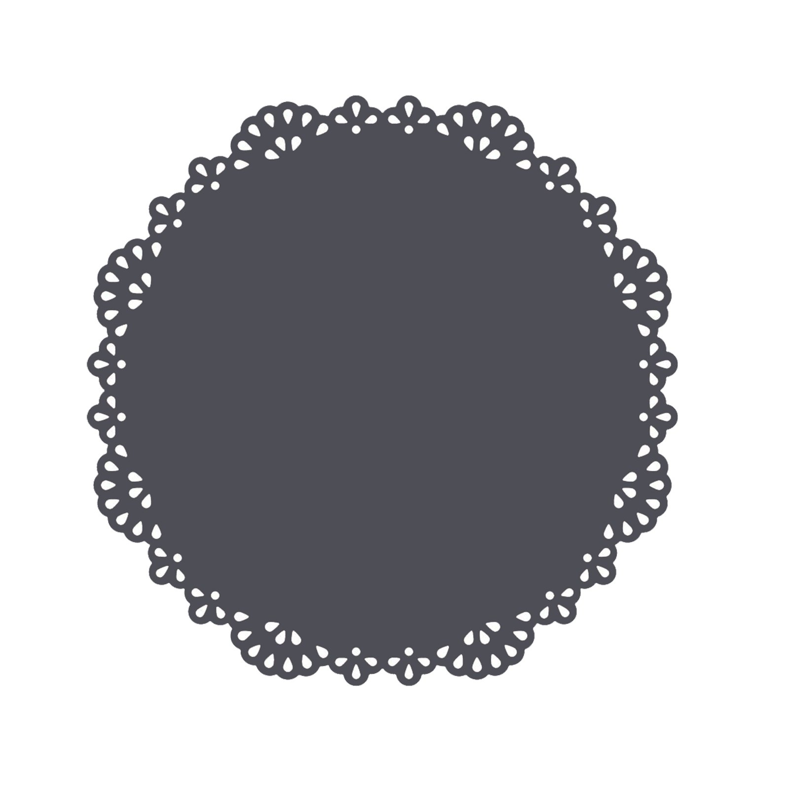 Vaessen Creative Border Punch - Lace Doily 360° - 2,8 x 5,3 cm - Circle Punch for Card Making and Crafting - Image 3