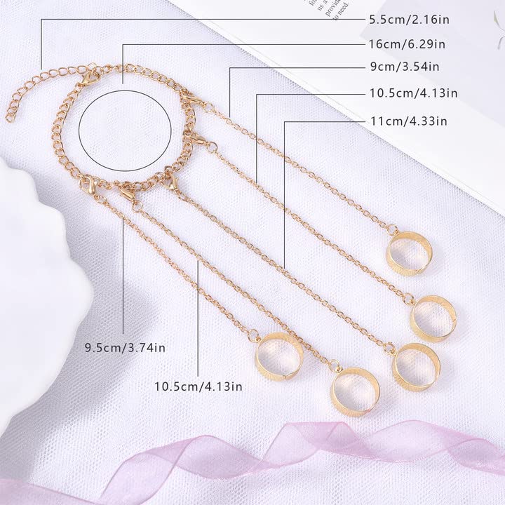 LABRIMP 5st Langer Gothic-ringe Vintage-punk- Coole Ringe