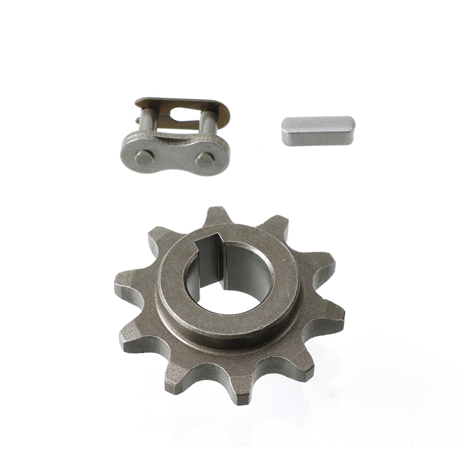 FLFHDUP Motorcycle Sprocket 10 Teeth 420 17mm Chain Front Engine Sprocket With Cotter Open Pin Fit For Coleman CT200 Trail 200 KT196 Chain Sprocket