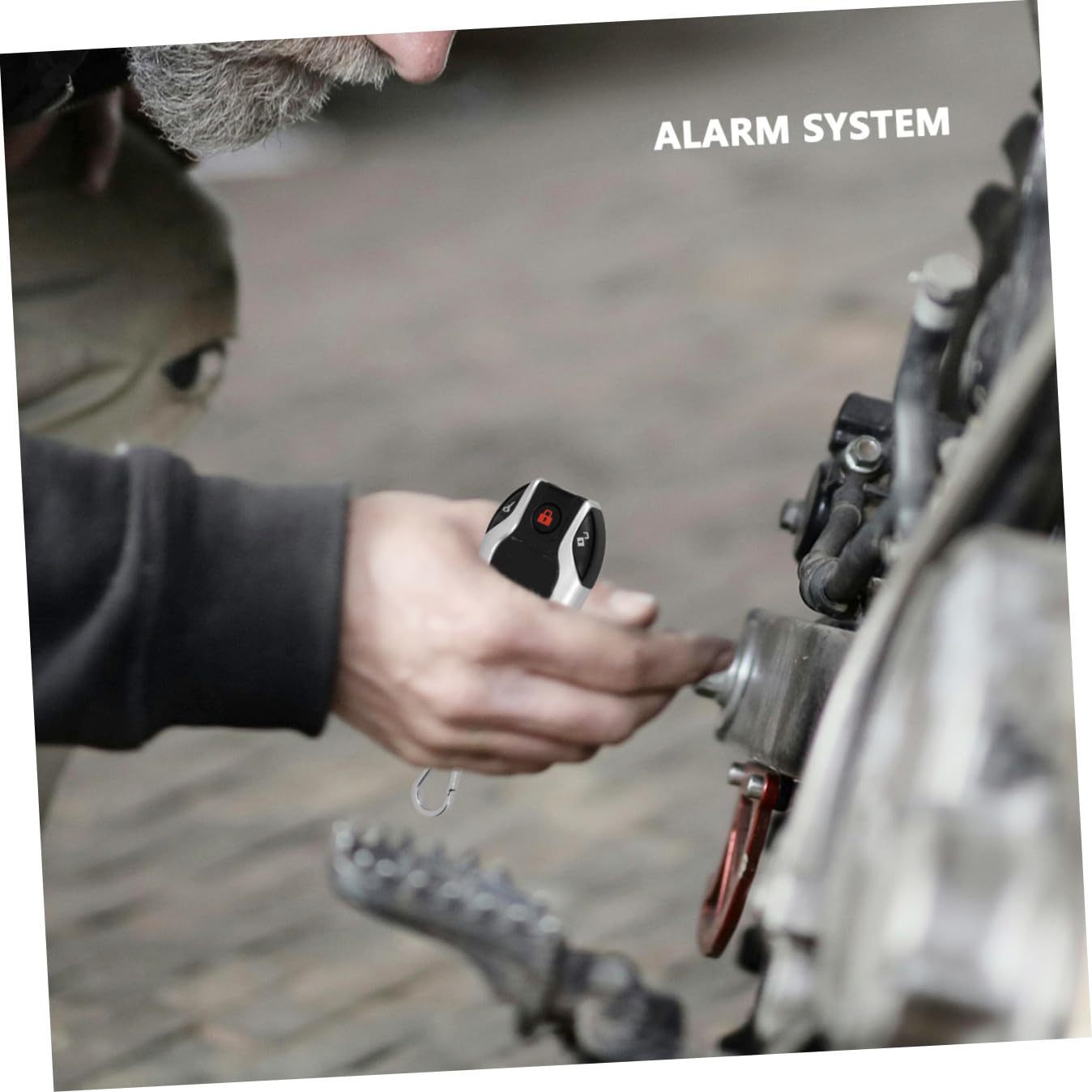 ABOOFAN Kit Allarme Moto 12v Avviamento Remoto Antifurto Atv Per Protezione Sicurezza Motociclette Uso Esterno