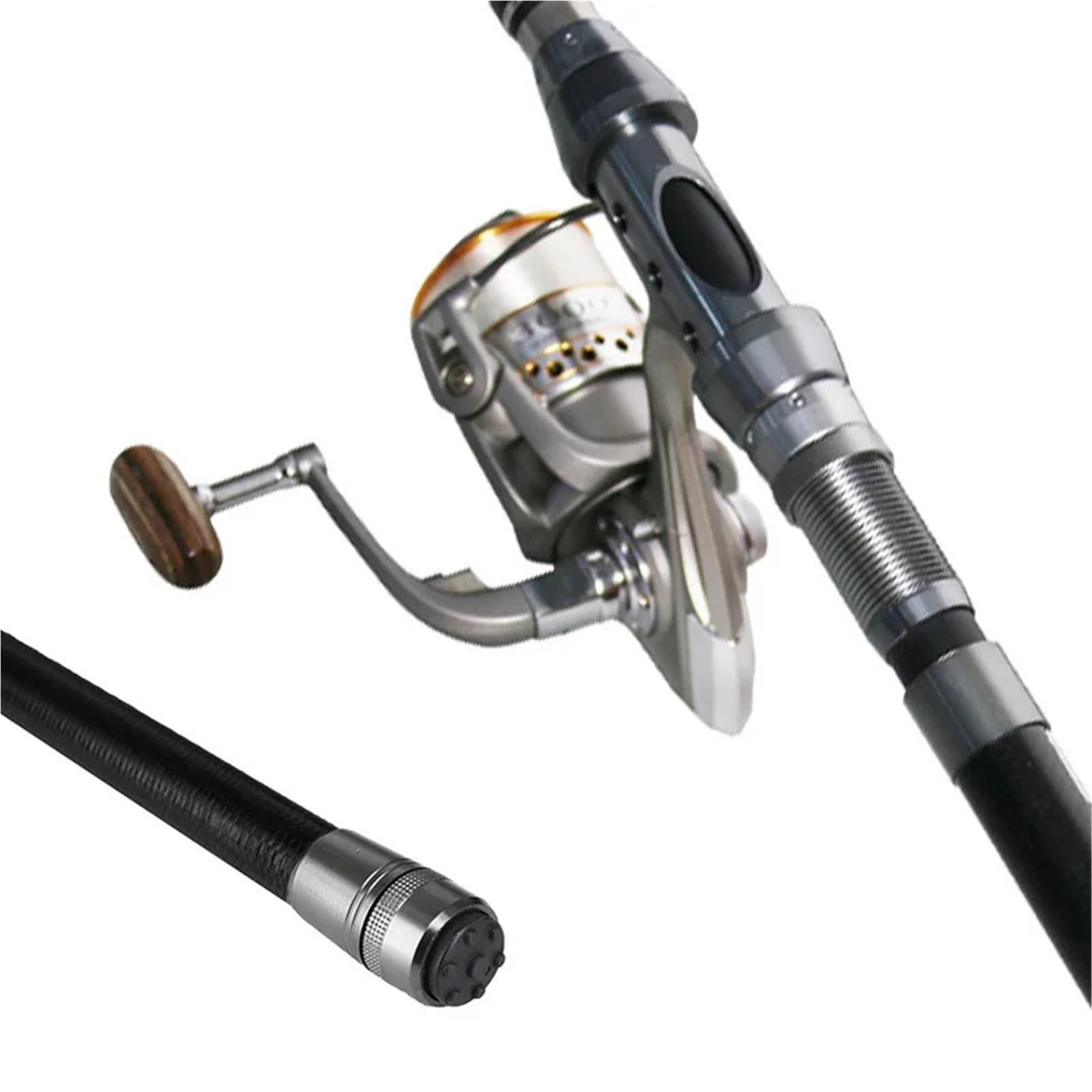 Canna da pesca telescopica Rock Spinning Fly Carp Feeder Fibra di carbonio 2.7M .4M .1M 1.8M .5M Mini canna viaggio