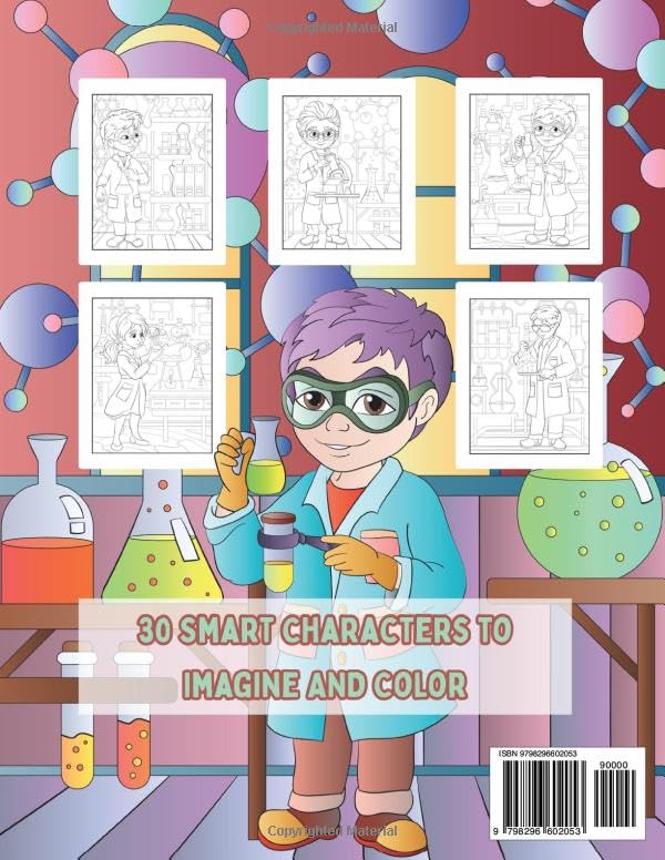Kid Scientists: Smart Ideas Take Shape (Build & Creative Coloring Book Series) image 3