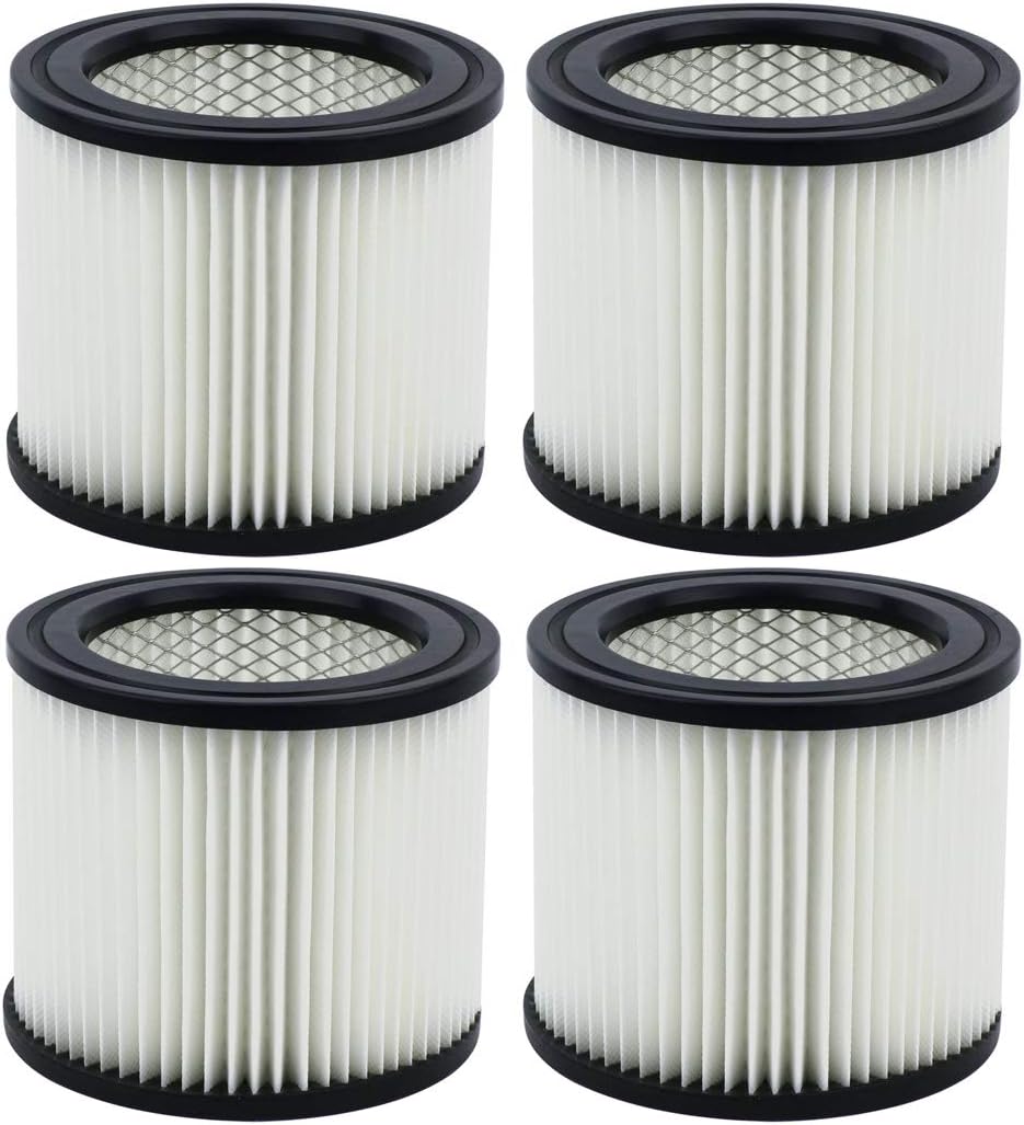 Small Cartridge Filter Replacement Part 90398 903-98 90399 Type AA Compatible with Shop Vac Wet/Dry Vacs (6 Pack)