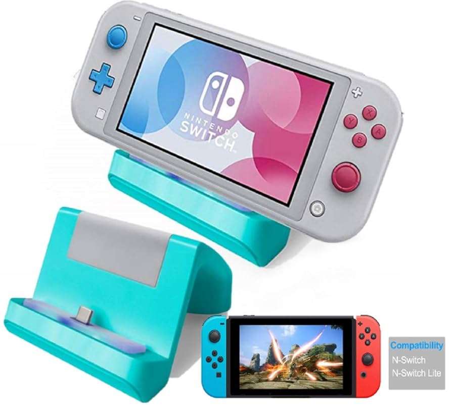 Nintendo Switch Lite グレー Splatoon 3 充電器 Amazon.co.jp: Vikisda Nintendo switch Lite 用 充電器 卓上
