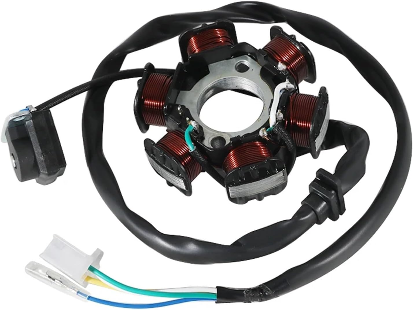 Motorcycle Magneto Generator Stator Coil Compatible With Aeon ATV RS 125 180 RSII Utility OEM:31120119-00A