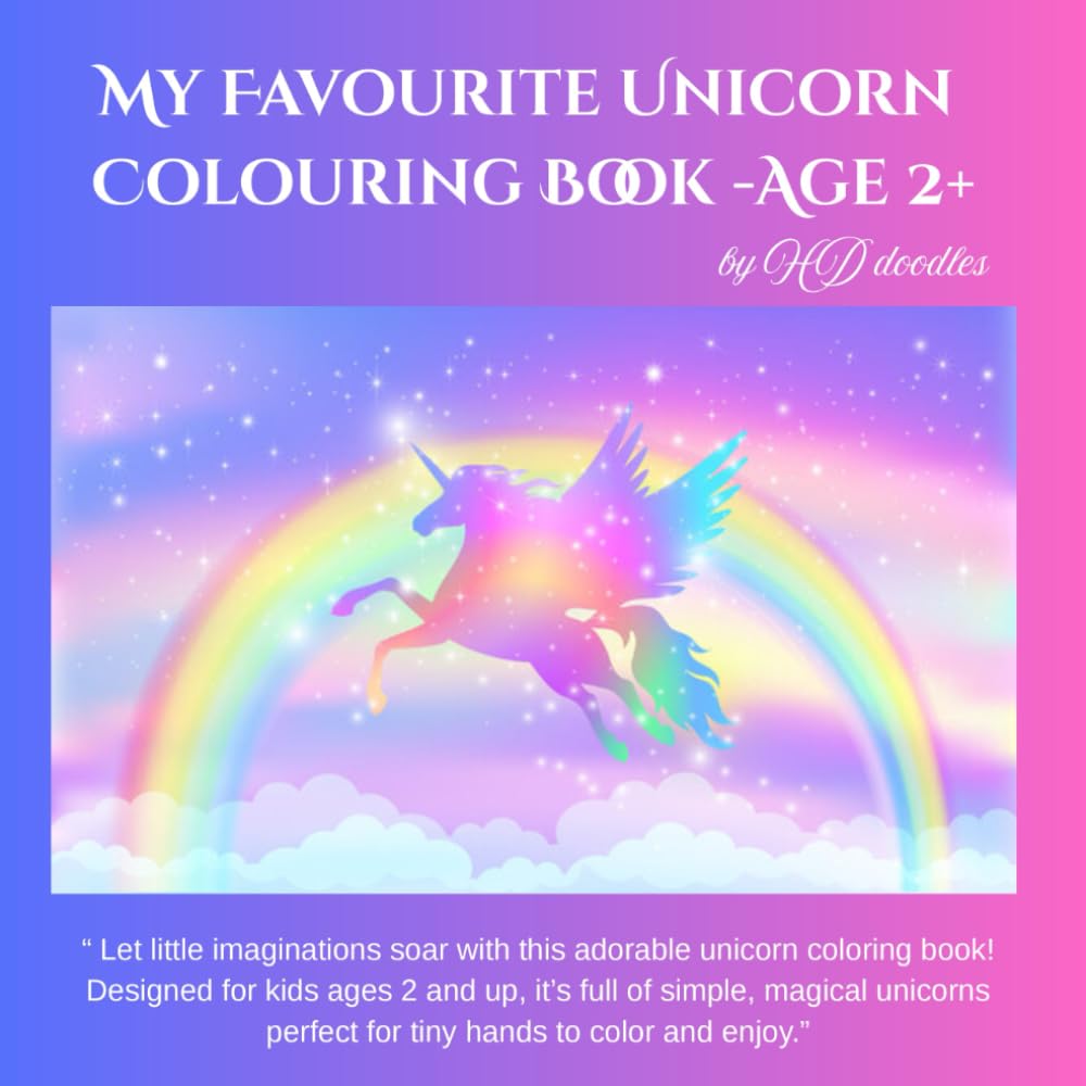 My Favourite Unicorn Colouring Book