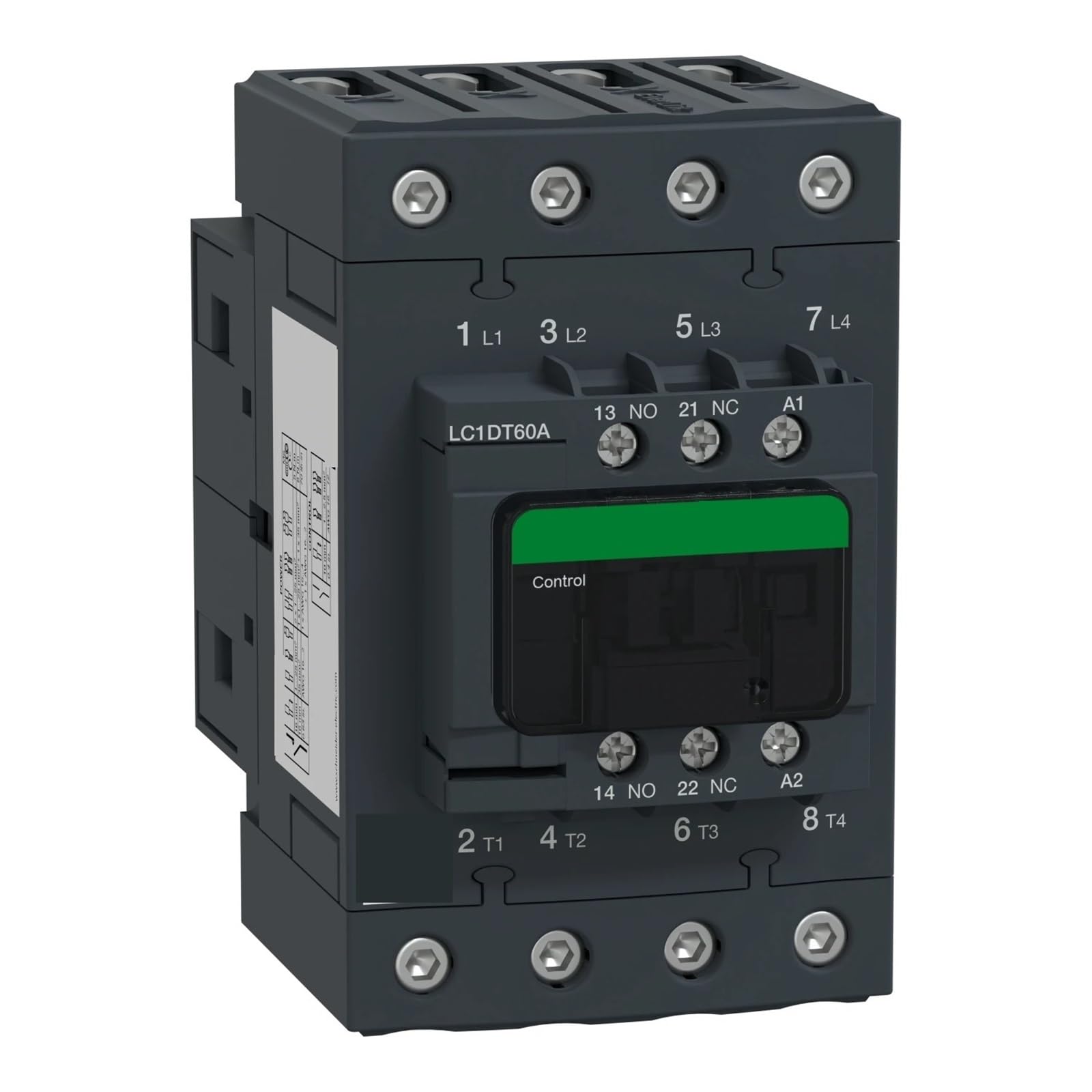 QfUxYYSLD LC1DT60AE7 D Series Four-Pole Contactor AC1 60A 48V 50/60Hz