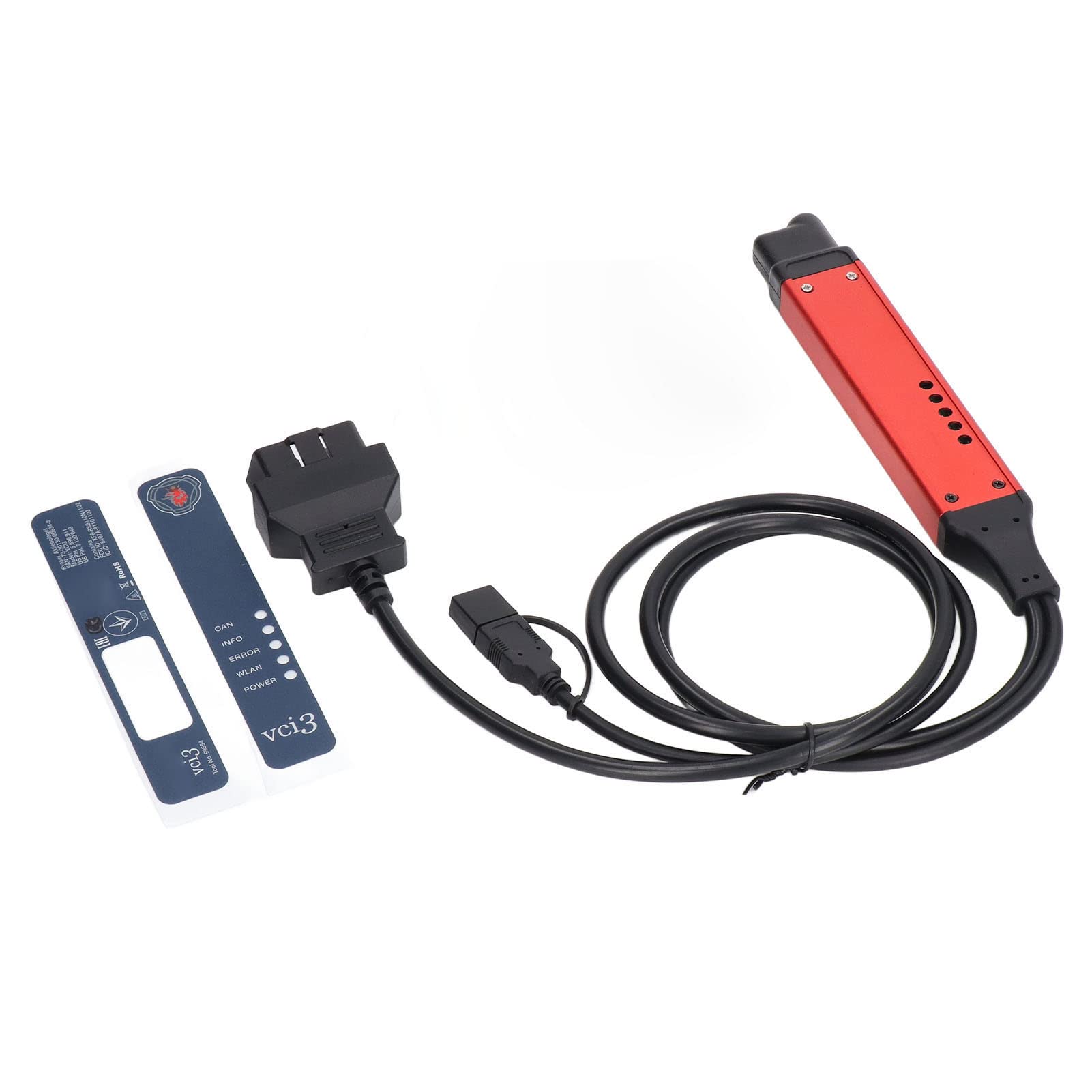 udiag Scanner OBD2 UDIAG CR206 con test batteria, strumento diagnostico