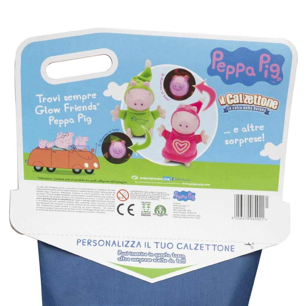 Giochi Preziosi- Calza della Befana con Sorprese Pig Calettone Peppa, C0000000