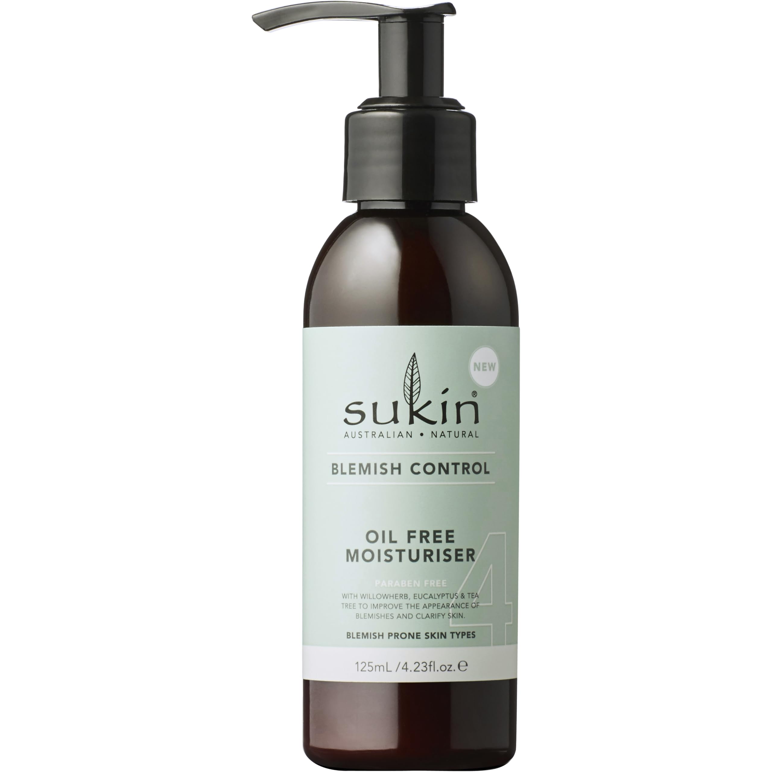 Sukin Blemish Control Oil Free Moisturiser 125ml