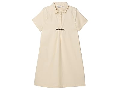 Janie and Jack Ivory Cordorouy Dress (Toddler/Little Kids/Big Kids) Girl