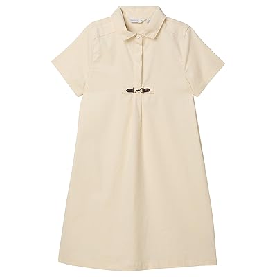 Janie and Jack Ivory Cordorouy Dress (Toddler/Little Kid/Big Kid) Girl