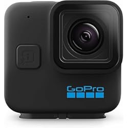 Camara Gopro Sumergible GoPro HERO11 Black Mini - Cámara de acción compacta a Prueba de Agua con Video Ultra HD 5.3K60, imágenes fijas de 24.7MP, Sensor de Imagen de 1/1.9", transmisión en Vivo, estabilización